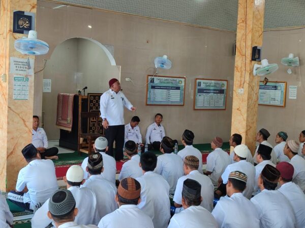 Lapas Sekayu Terima Kunjungan Kabid Perawatan, Pengamanan, dan Kepatuhan Internal Kanwil Ditjenpas Sumsel