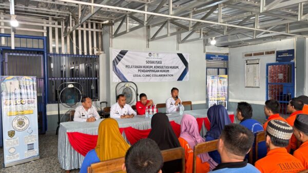 Lapas Sekayu Tingkatkan Akses Bantuan Hukum Melalui Sosialisasi Program LCC Bersama PERADI
