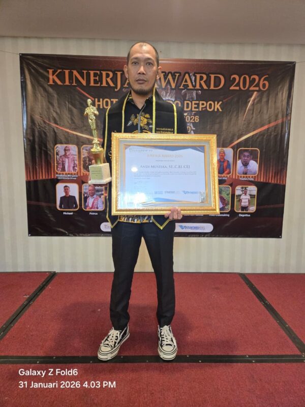 Guncang Panggung Internasional! Andi Murexs Raih Gelar Best Innovator di Kinerja Award 2026, Siap Menuju Malaysia!