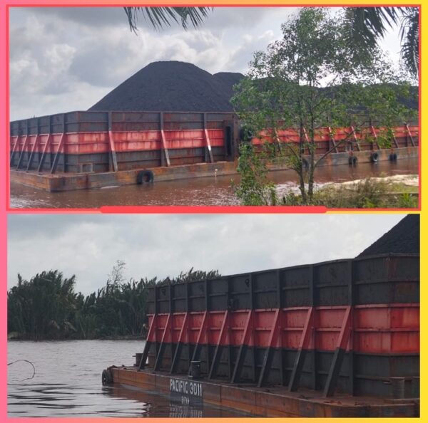 Tambatan Liar di Sungai Lalan Kian Menggurita, Warga Karang Agung Terancam Bahaya