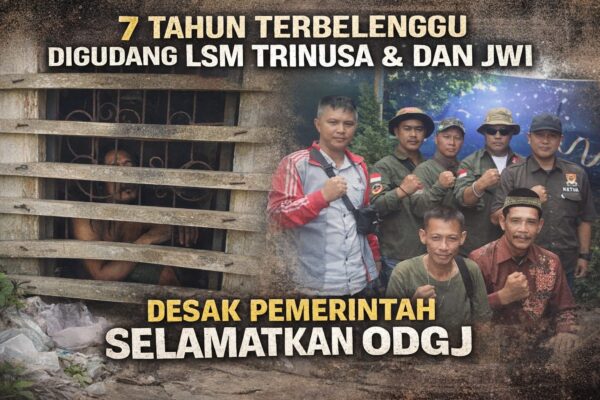 LSM TRINUSA Soroti Dugaan Pengurungan ODGJ 7 Tahun di Tubaba, Desak Pemerintah Segera Bertindak