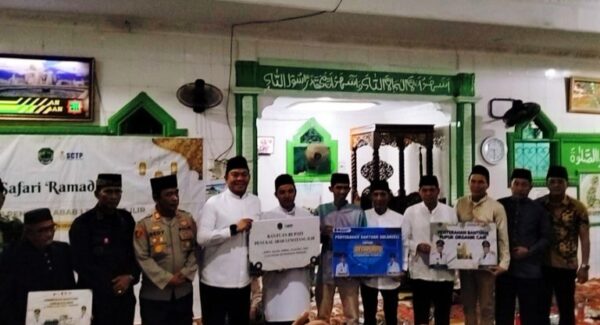 Pulang Kampung, Wabup PALI Iwan Tuaji Pererat Silaturahmi Lewat Safari Ramadhan di Desa Purun