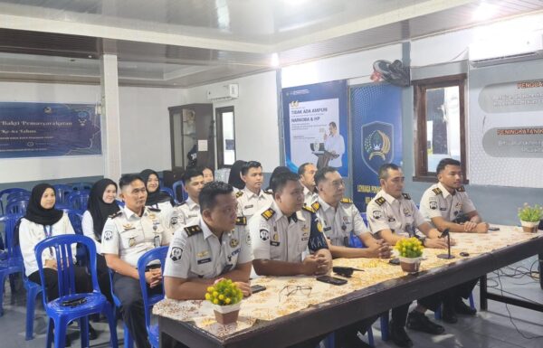 Perkuat Kinerja, Lapas Sekayu Ikuti Rapat Anev Triwulan I 2026 Kemenimipas secara Virtual