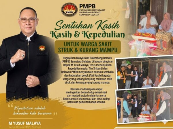 Wujud Nyata Kepedulian Sosial, Ketum PMPB Yusuf Malaya Melalui PAC Sekayu Salurkan Bantuan Kemanusiaan
