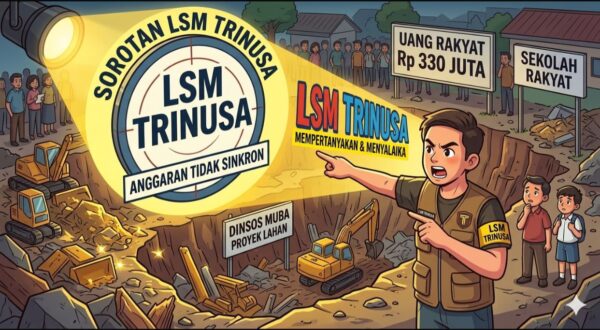 LSM TRINUSA Muba Cium Aroma Tak Sedap di Proyek Lahan Dinsos Muba: Judul dan Isi Tak Sinkron!