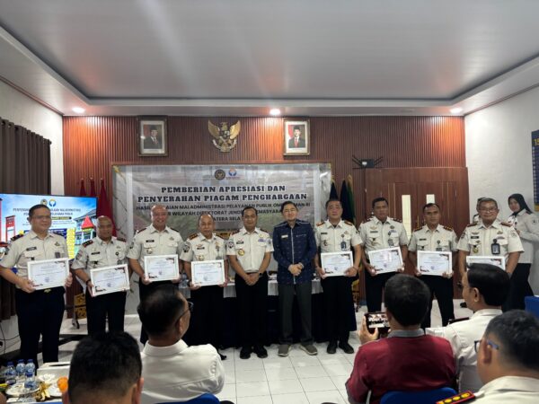 Lapas Sekayu Raih Penghargaan Pelayanan Publik Sangat Baik, Bukti Komitmen Hadirkan Pelayanan Prima