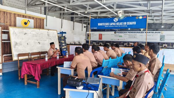 Lapas Sekayu Gandeng Kwarcab Muba Berikan Materi Dasar Kepramukaan ke Warga Binaan