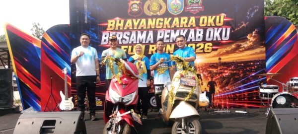 Perkuat Sinergitas Dan Pola Hidup Sehat, Polres OKU Bersama pemda gelar Bhayangkara Fun Run 2026