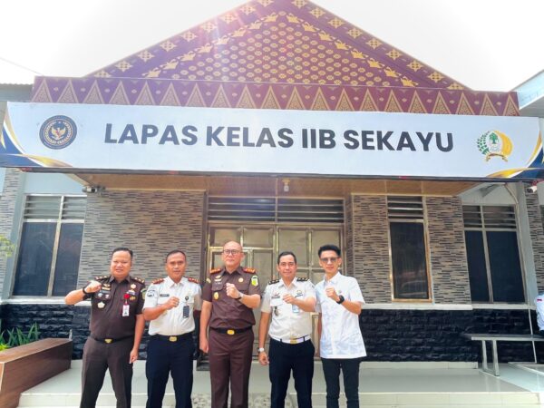 Kalapas Sekayu Sambut Kunjungan Kajari Muba, Perkuat Kolaborasi Antar Instansi